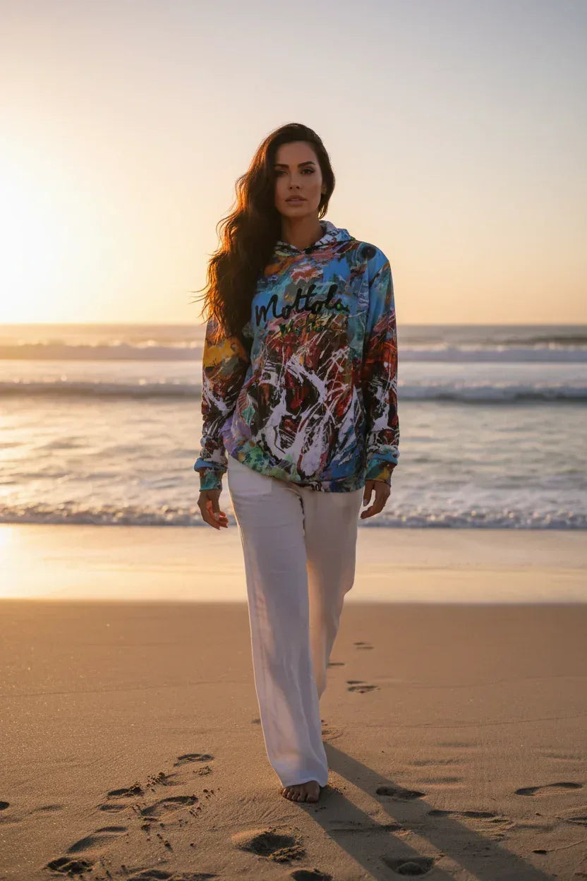 Fil Mottola - Abstract Wearable Art Hoodie - Filmottola