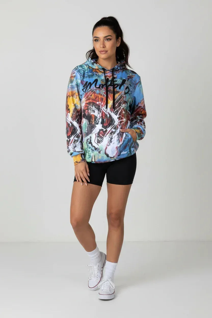 Fil Mottola - Abstract Wearable Art Hoodie - Filmottola
