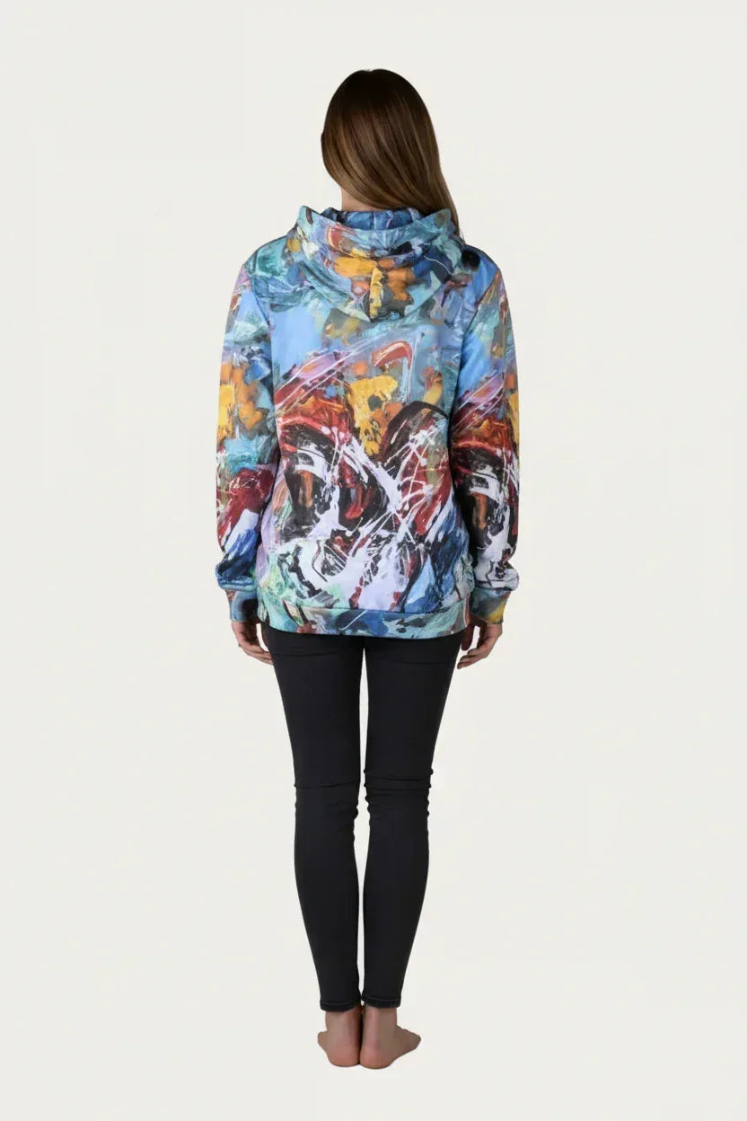 Fil Mottola - Abstract Wearable Art Hoodie - Filmottola