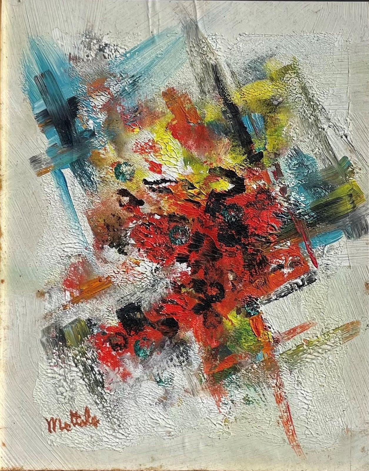 Fil Mottola Abstract Original Signed 9 ½ X 7 ½ #003 - Filmottola